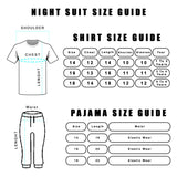 Boys Night Suit Full Sleeves Color Light-Brown Code-SS