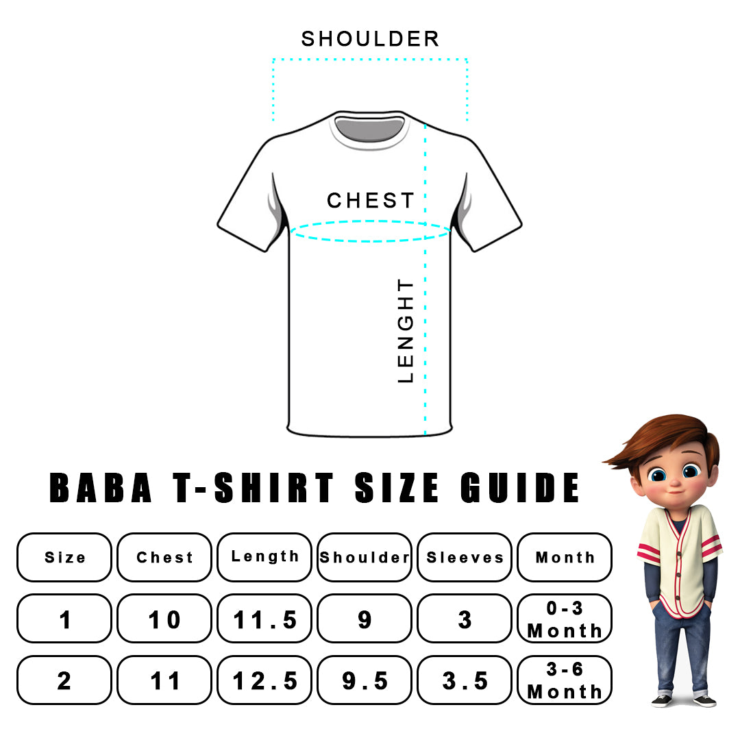 Baba Printed T-Shirt ( Baja Beach )