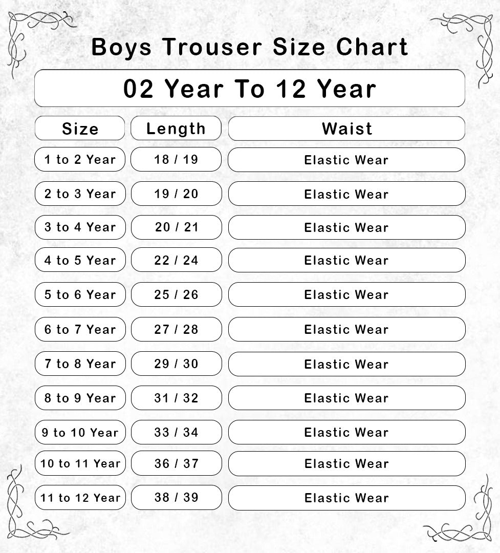 Boys Denim Pant Color Blue Code-B