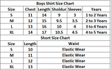 Boys Half Sleeves 2 Piece Suit Code-BW